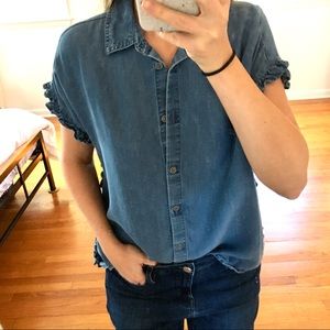 Beachlunchlounge Chambray Top